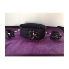 Rubber bondage belt by Black Rose Wolrd