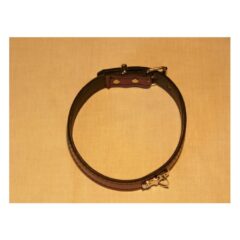 1" Leather Collar by Black Rose World