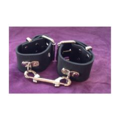 Rubber Handcuffs by Black Rose World