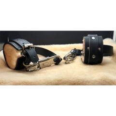 Lambs Wool Cuffs by Black Rose World