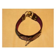 Purple and Black Collar by Black Rose World